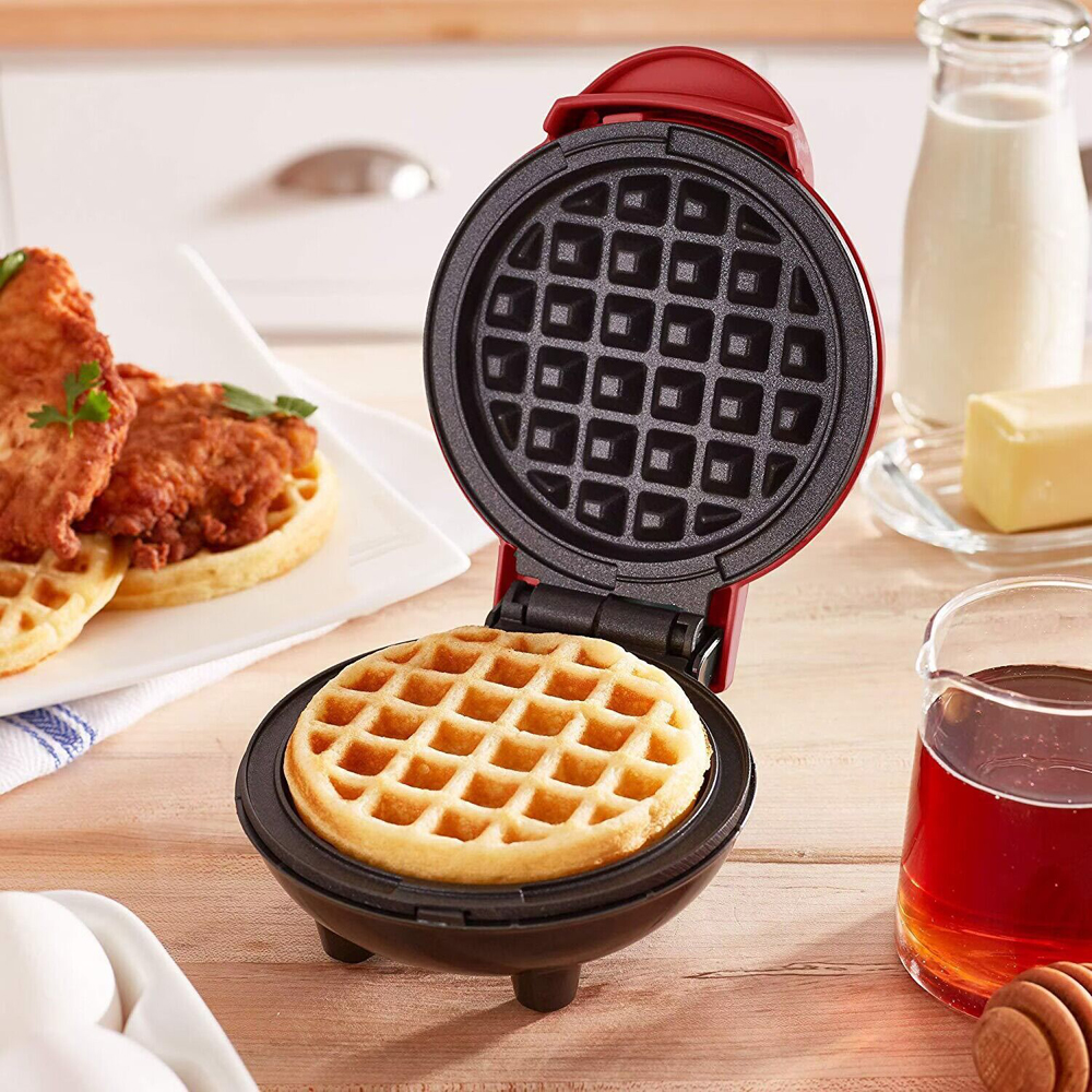 Mini Waffle Maker Bubble Egg C - Mini Pancake Griddle ulasan dan harga