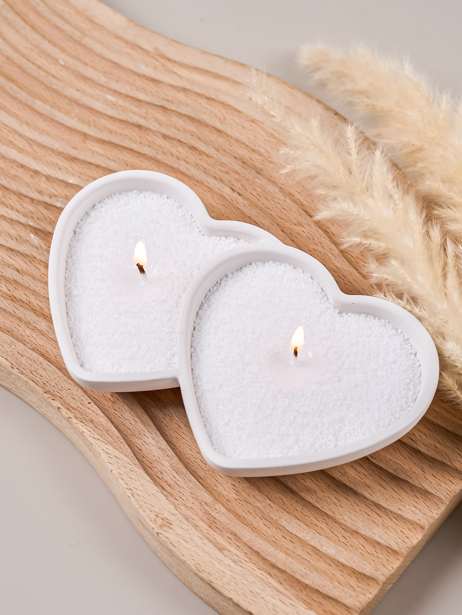 DIY Double Heart Candle Bowl S - Potsticker Mold ulasan dan harga