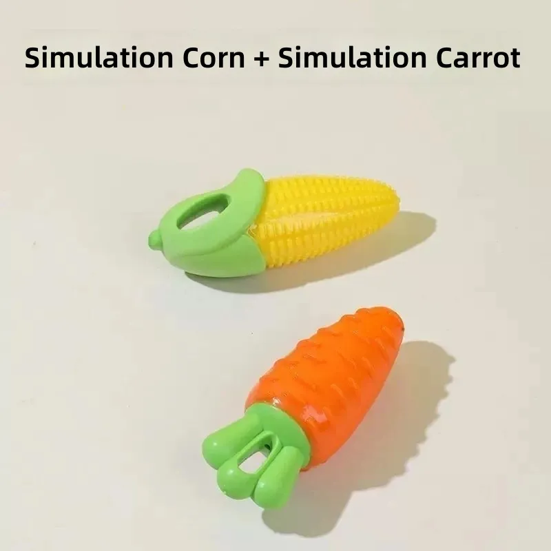 2026 TPR Dog Toy Carrot Corn S - Corn Dog Stick ulasan dan harga