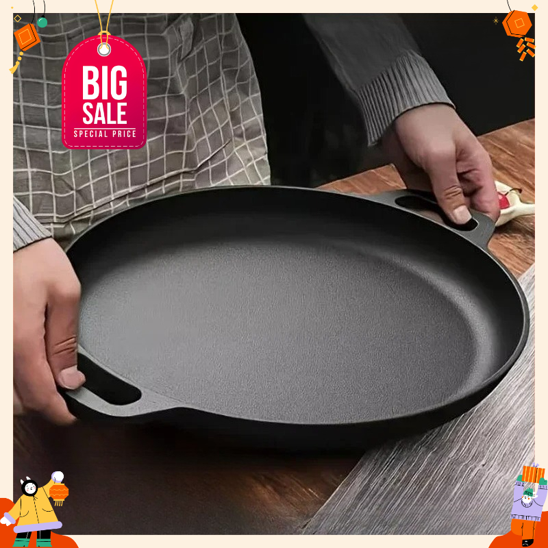 2026 New Cast Iron Frying Non- - Mini Pancake Griddle ulasan dan harga