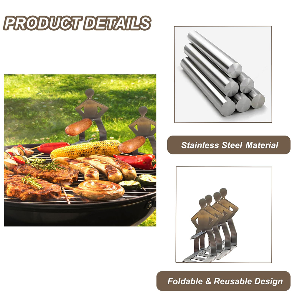 Stainless Steel BBQ Sausage Ho - Hot Dog Press ulasan dan harga