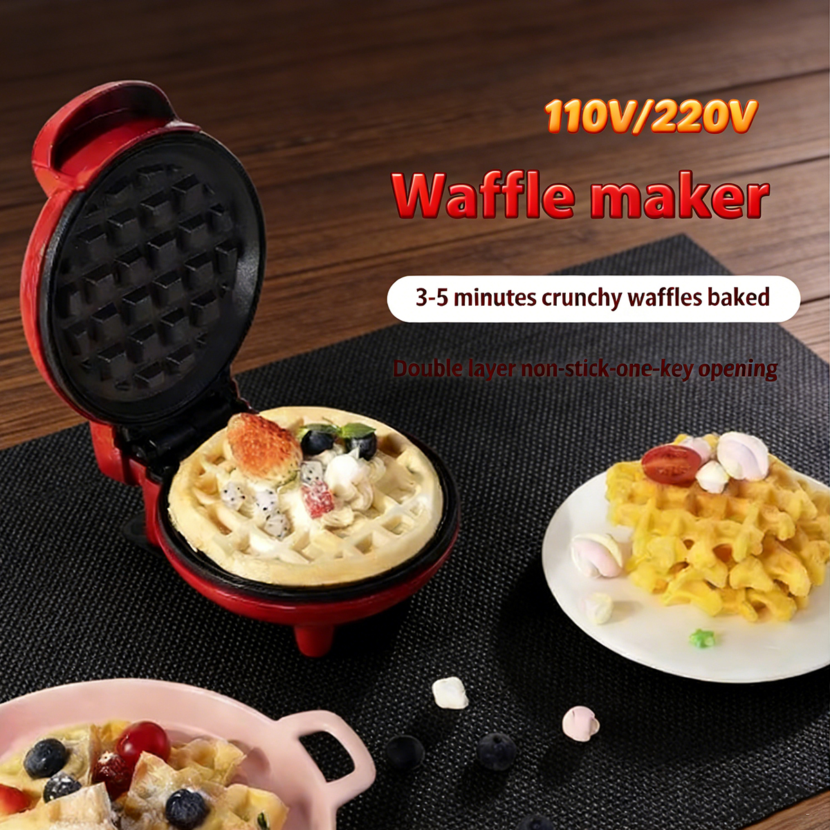 Sandwich Cake Baking Tray, Hou - Mini Pancake Griddle ulasan dan harga