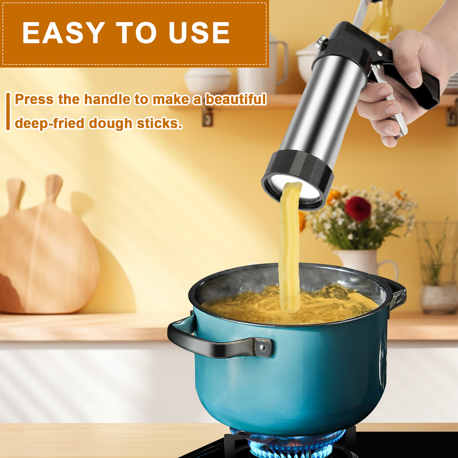 Churro Maker Machine Cookie Pr - Churros Maker Gun ulasan dan harga