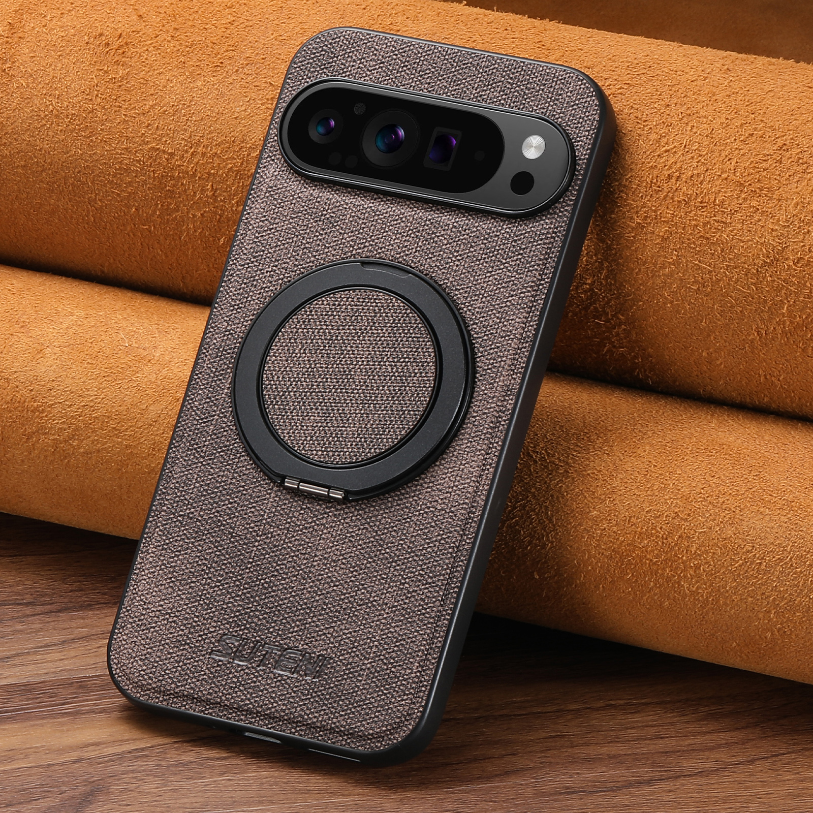 Faux Leather Magnet Wireless C - Taco Stand Holder ulasan dan harga