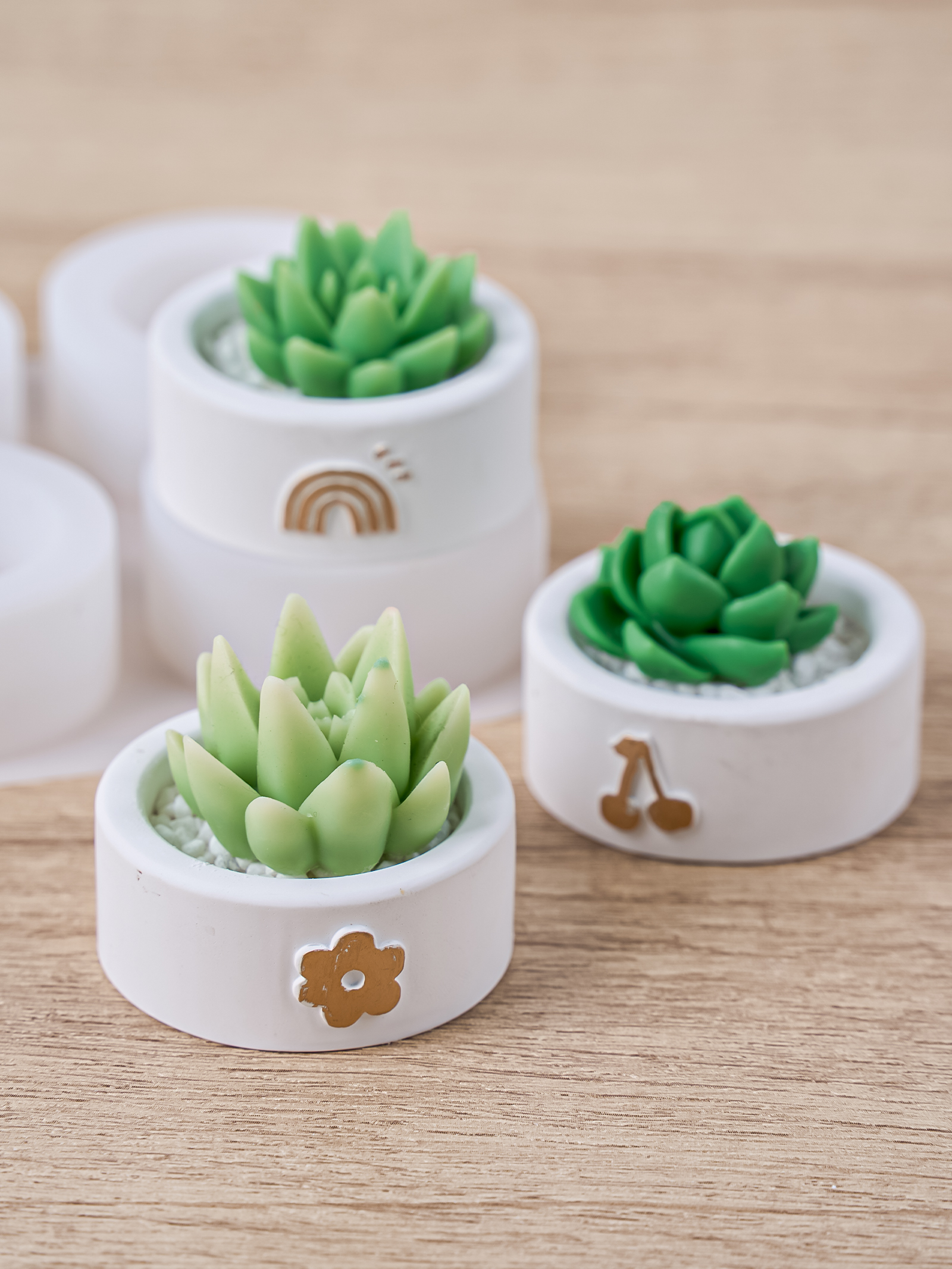 Round Candle Cup Holder Silico - Potsticker Mold ulasan dan harga
