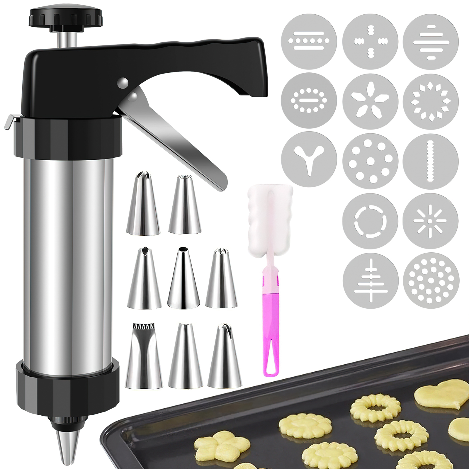 Cookie Maker Machine Stainless - Churros Maker Gun ulasan dan harga
