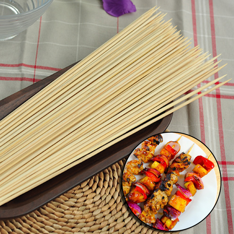 20/30/40cm x 5mm Bamboo Wooden - Corn Dog Stick ulasan dan harga