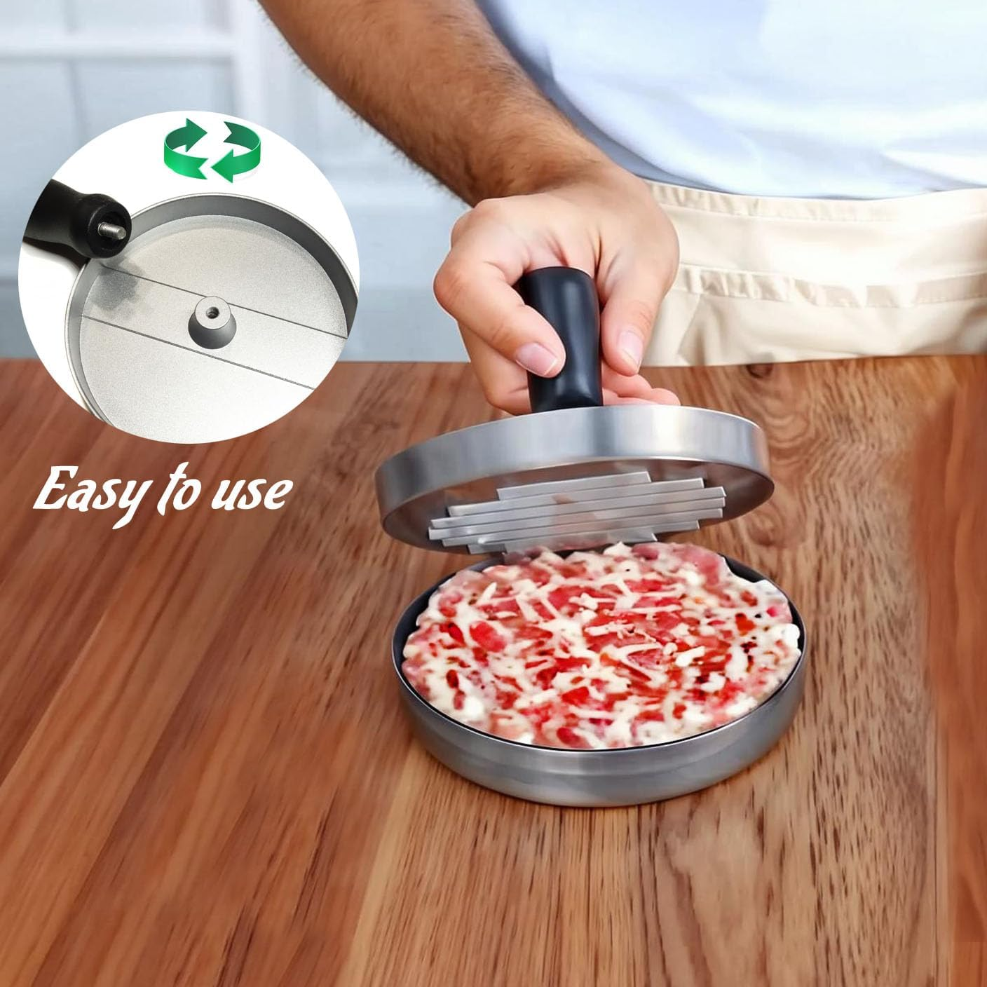 Burger Press Hamburger Meat To - Hot Dog Press ulasan dan harga