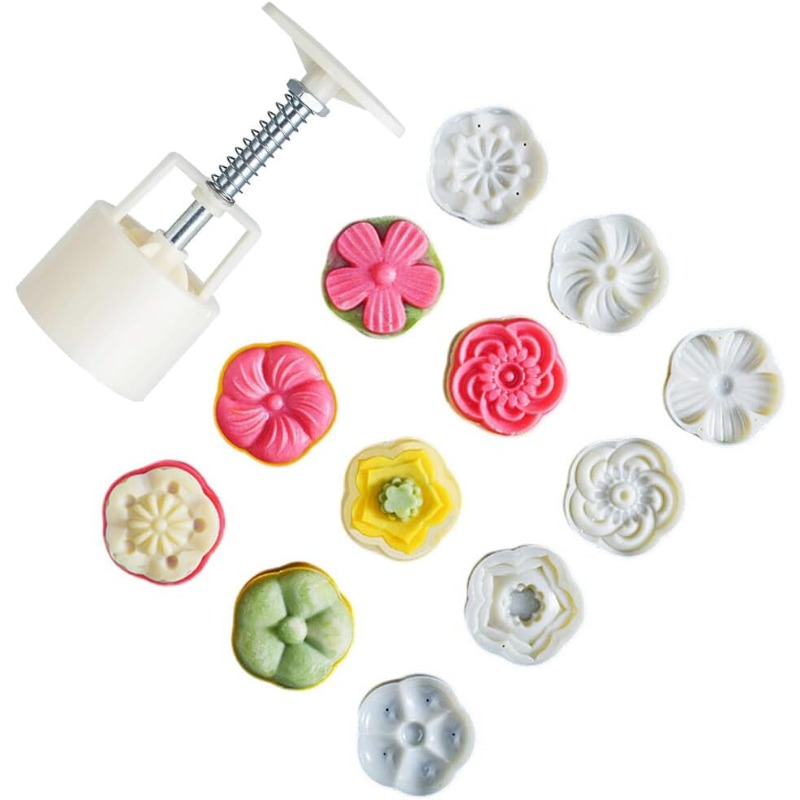 Mooncake Mold Plastic Hand-Pre - Bunny Cake Mold ulasan dan harga