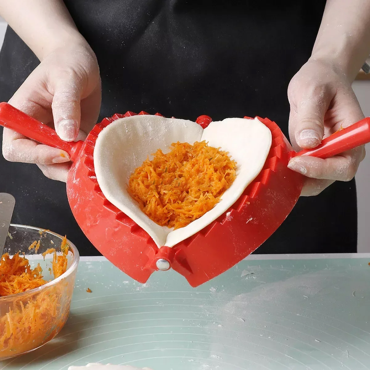 Dumpling Mold Hand Pressed Dou - Dumpling Press Set ulasan dan harga