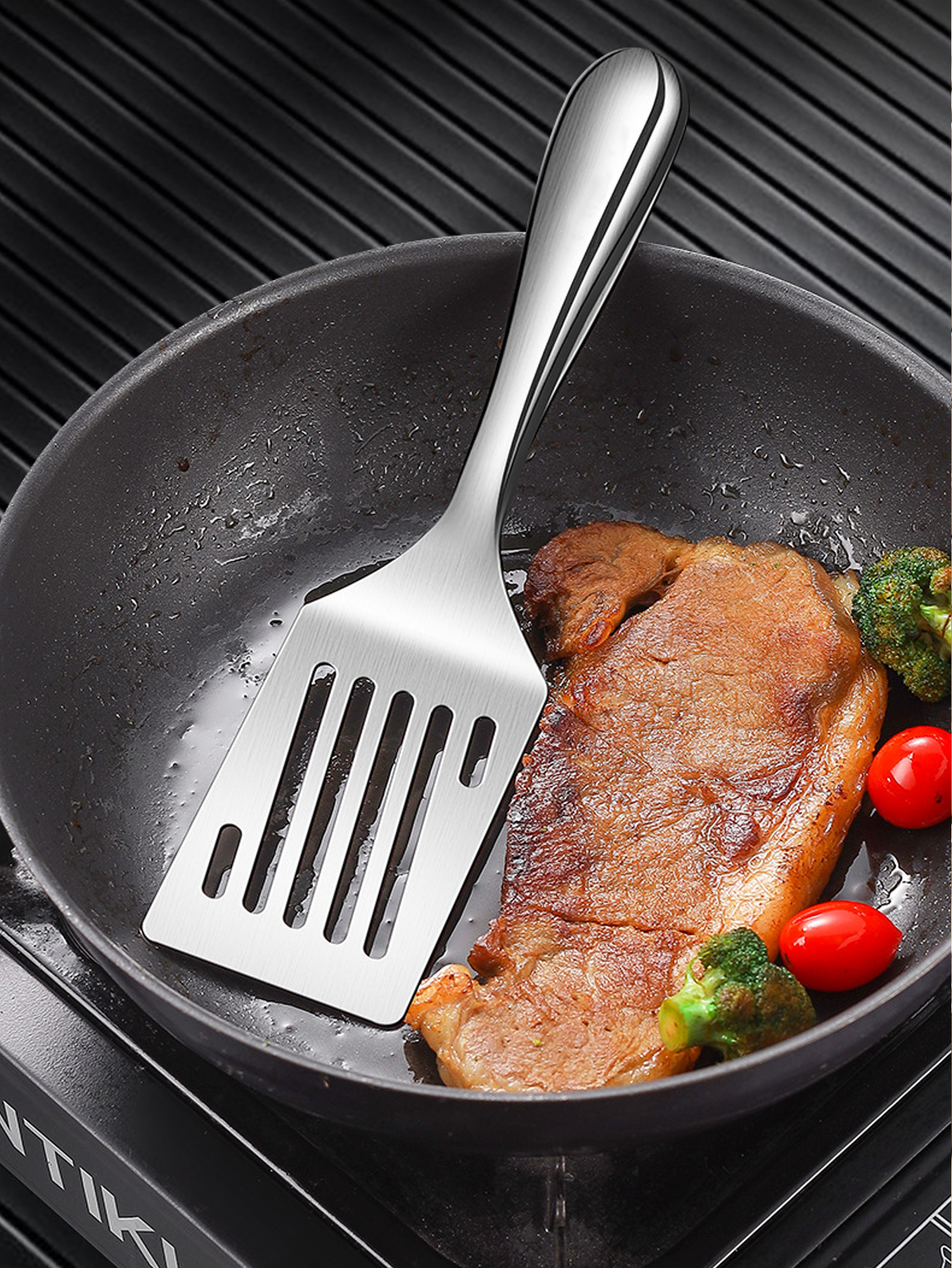 2pc/1pc Small Stainless Steel  - Okonomiyaki Spatula ulasan dan harga