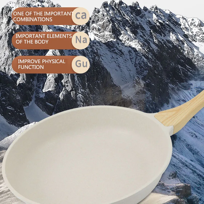 Non-stick Wok Frying Pan Ceram - Danish Pancake Pan ulasan dan harga