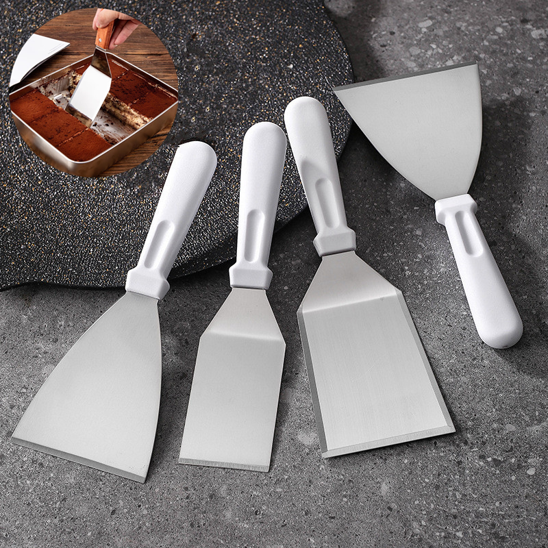 Stainless Steel Cake Spatula W - Okonomiyaki Spatula ulasan dan harga