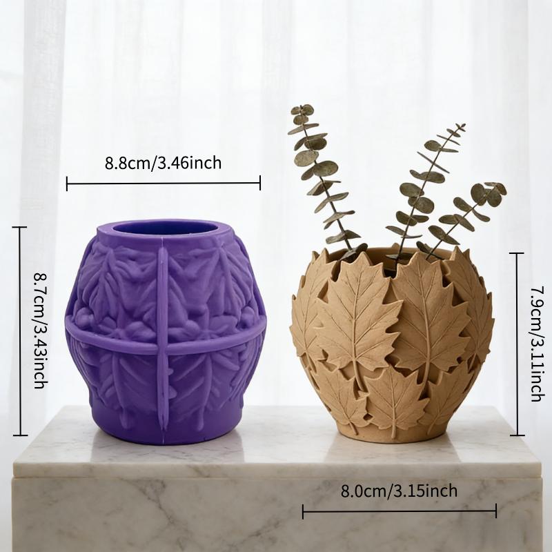 Leaves-shaped silicone art mol - Potsticker Mold ulasan dan harga