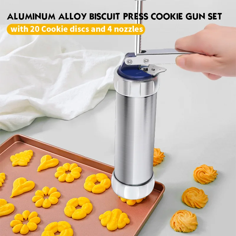 Christmas Spritz Cookie Press  - Churros Maker Gun ulasan dan harga