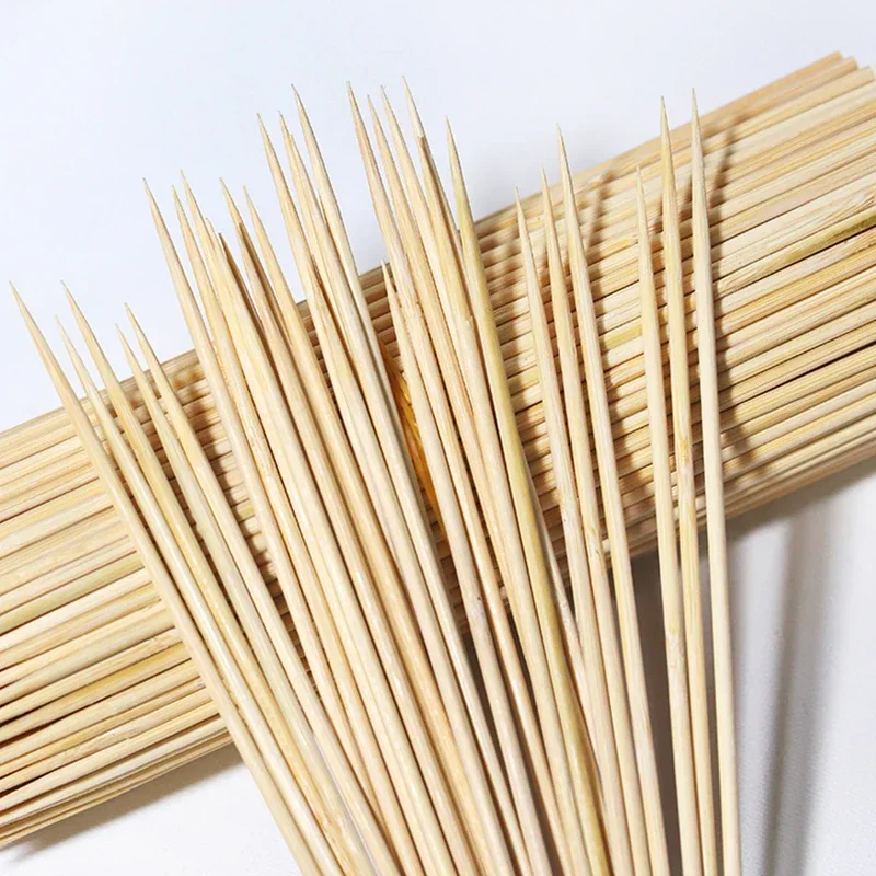 15/20/25/30cm Bamboo Skewer St - Corn Dog Stick ulasan dan harga