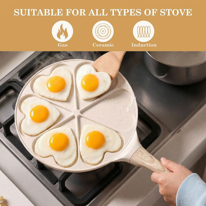 Nonstick Crepe Frying Pan Dosa - Danish Pancake Pan ulasan dan harga