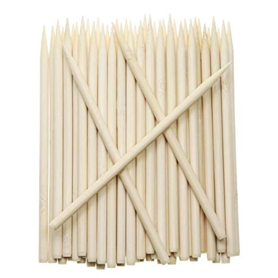 5.5 inch Thick Bamboo Sticks f - Corn Dog Stick ulasan dan harga